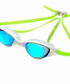 Zone 3 Zone3 - Aspect - White/Lime - Lens : Rainbow Mirror - Unisex