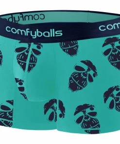 Comfyballs - Men's Cotton Long Boxer - Cool Monkey