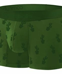 Comfyballs - Wood Long Boxer - Men's - Cactus