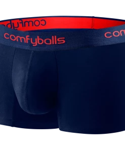 Comfyballs - Performance Regular Men's Boxers - Navy/Racing Red