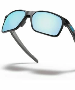 Oakley - Portal X Performance And Lifestyle Sunglasses - Polished Black Frame And Arms; Prizm Deep H2O Polarised Lenses -comfyballs-shop 888392470683 STD shad al1 58210.1614011724