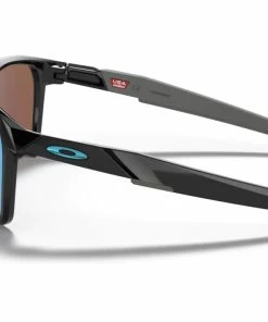 Oakley - Portal X Performance And Lifestyle Sunglasses - Polished Black Frame And Arms; Prizm Deep H2O Polarised Lenses -comfyballs-shop 888392470683 STD shad lt 73486.1614011719