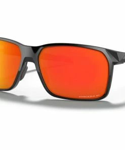 Oakley - Portal X Performance And Lifestyle Sunglasses - Polished Black Frame And Arms: Prizm Deep H2O Prizm Ruby Polarised Lenses -comfyballs-shop 888392470690 STD shad qt 10406.1614011485