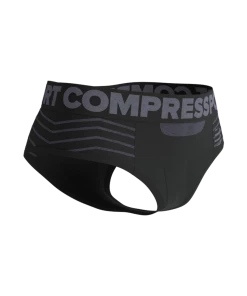 Compressport - Seamless Boxer - Women's - Black/Grey