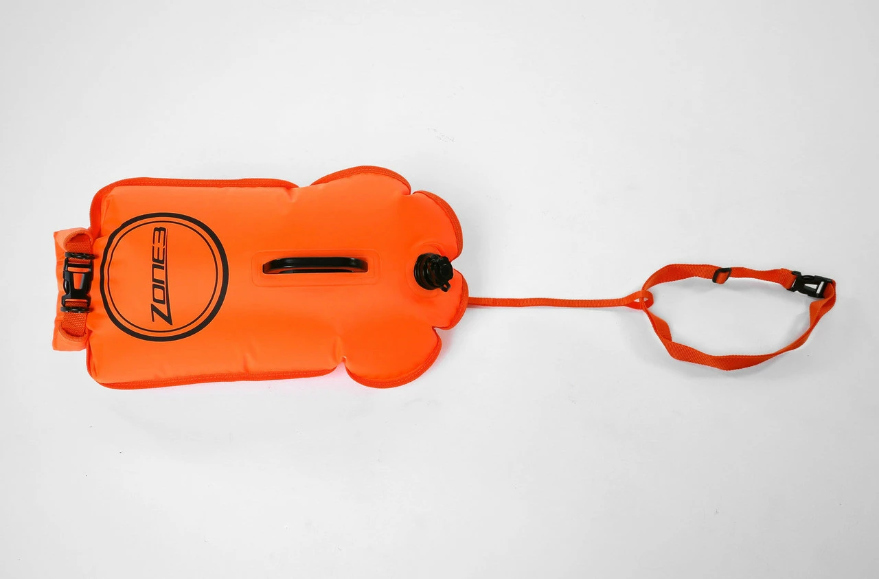 Zone 3 Zone3 - 2023 - Swim Safety Buoy & Dry Bag 28L - Orange Or Pink 1 Zone 3 Zone3 - 2023 - Swim Safety Buoy & Dry Bag 28L - Orange Or Pink