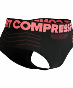 Compressport - Women's Seamless Boxer Shorts - Black