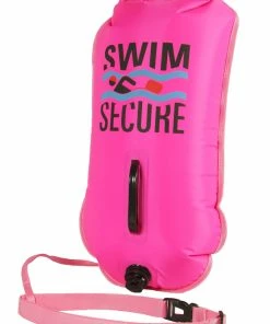 Swim Secure - ChillSwim Safety Buoy - Pink Inflatable Dry Bag