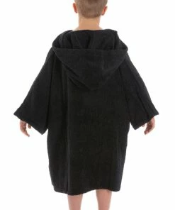 Dryrobe - Towel - Kids 10-14 -comfyballs-shop KIDS TOWELLING BLACK 015 2024x2024 52713.1657614011