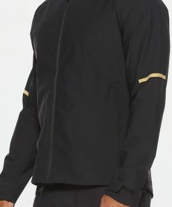 2XU - GHST Waterproof Men's Jacket - Black/Gold Reflective -comfyballs-shop MR6204a BLK GRF 07 2 63775.1608116223