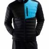 2XU - PURSUIT Insulation Jacket - Men's - Black/Ultra Aqua
