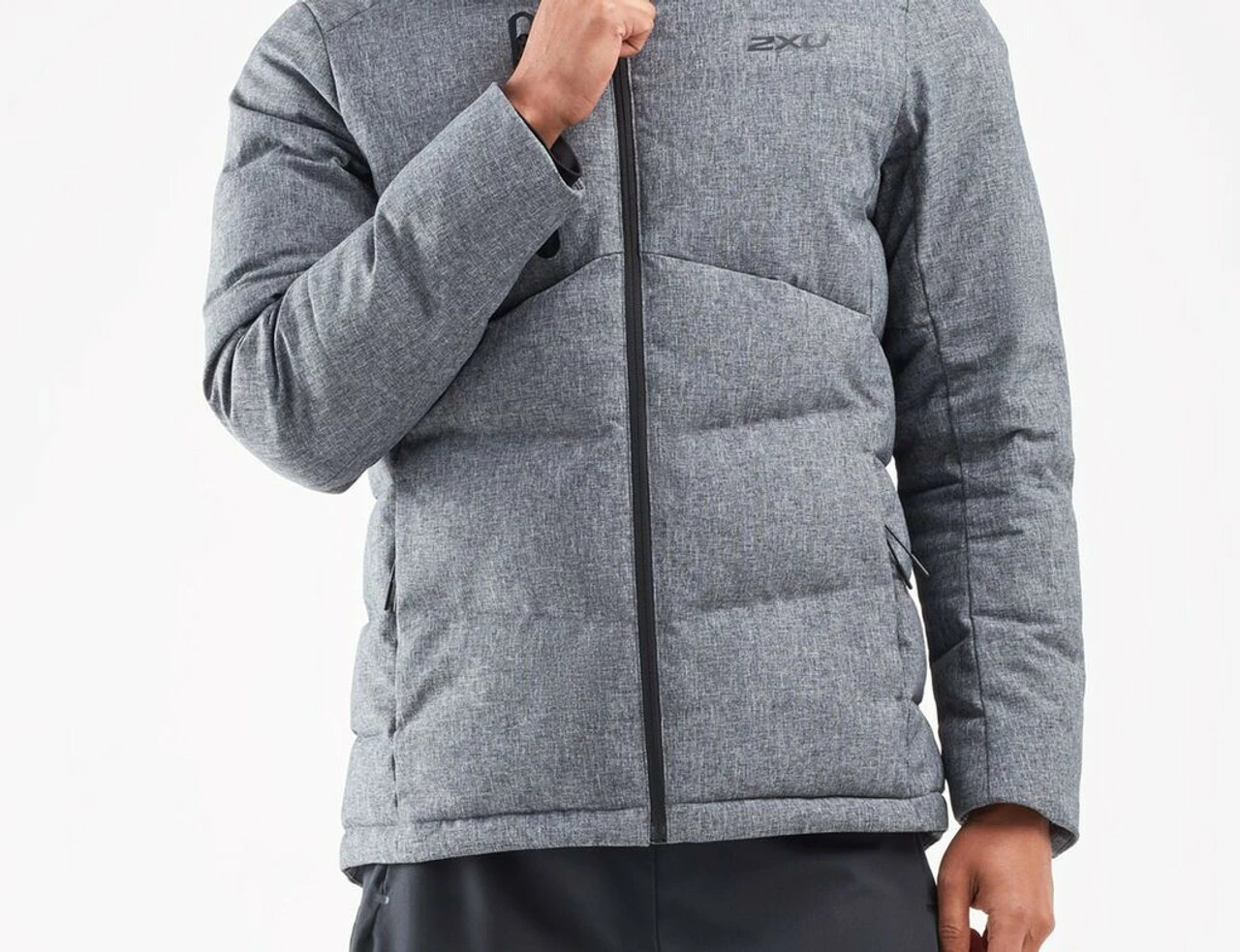 2XU - Men's Utility Insulation Jacket - Crosshatch/Black - Autumn/Winter 1 2XU - Men's Utility Insulation Jacket - Crosshatch/Black - Autumn/Winter