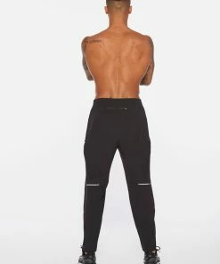 2XU - Aero Men's Woven Joggers - Black/Silver Reflective -comfyballs-shop MR6508b BLK SRF 06 92473.1645198113