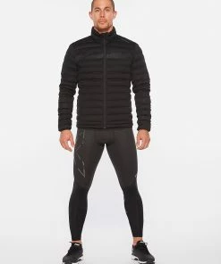 2XU - Ignition Men's Insulated Jacket - Black/Black Reflective