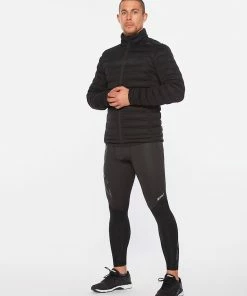 2XU - Ignition Men's Insulated Jacket - Black/Black Reflective -comfyballs-shop MR6510a BLK BRF 08 65735.1672926383