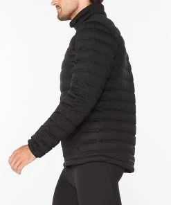 2XU - Ignition Men's Insulated Jacket - Black/Black Reflective -comfyballs-shop MR6510a BLK BRF 13 02206.1672926383
