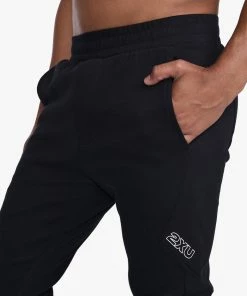 2XU - Commute Trackpant - Men's - Black/White -comfyballs-shop MR6884b BLK WHT 23 1 78967.1666697501