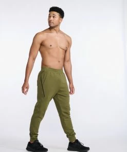 2XU - Commute Trackpant - Men's - Winter Moss/Black -comfyballs-shop MR6884b WMO BLK 21 29647.1666697517