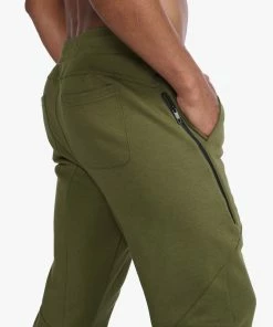 2XU - Commute Trackpant - Men's - Winter Moss/Black -comfyballs-shop MR6884b WMO BLK 30 1 69871.1666697517