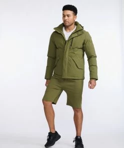 2XU - Commute Insulation Jacket - Men's - Winter Moss/Black -comfyballs-shop MR6886a WMO BLK 04 1 71050.1666697028