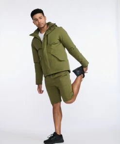 2XU - Commute Insulation Jacket - Men's - Winter Moss/Black -comfyballs-shop MR6886a WMO BLK 08 50185.1666697027