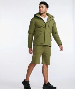 2XU - Commute Insulation Jacket - Men's - Winter Moss/Black -comfyballs-shop MR6886a WMO BLK 17 36270.1666697028