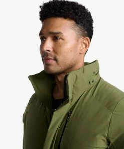 2XU - Commute Insulation Jacket - Men's - Winter Moss/Black -comfyballs-shop MR6886a WMO BLK 20 32582.1666697027