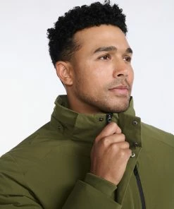 2XU - Commute Insulation Jacket - Men's - Winter Moss/Black -comfyballs-shop MR6886a WMO BLK 42 32748.1666697028