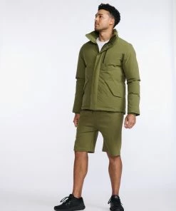 2XU - Commute Insulation Jacket - Men's - Winter Moss/Black -comfyballs-shop MR6886a WMO BLK 47 33094.1666697028