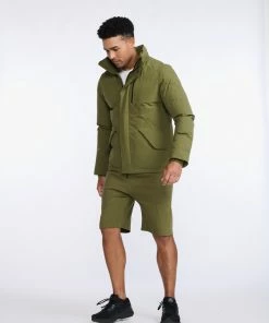 2XU - Commute Insulation Jacket - Men's - Winter Moss/Black -comfyballs-shop MR6886a WMO BLK 50 36280.1666697028