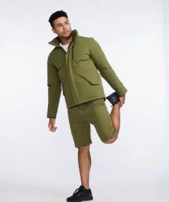 2XU - Commute Insulation Jacket - Men's - Winter Moss/Black -comfyballs-shop MR6886a WMO BLK 52 79118.1666697028