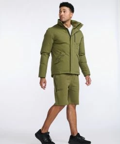 2XU - Commute Insulation Jacket - Men's - Winter Moss/Black -comfyballs-shop MR6886a WMO BLK 59 84048.1666697028