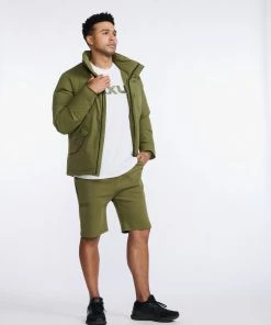 2XU - Commute Insulation Jacket - Men's - Winter Moss/Black -comfyballs-shop MR6886a WMO BLK 74 32942.1666697028