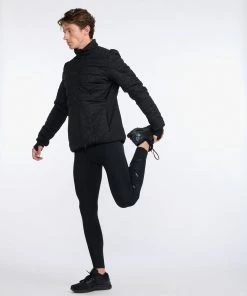 2XU - Ignition Insulation Jacket - Men's - Black/Abstract Monogram -comfyballs-shop MR6924a BLK AMO 05 46115.1666697010