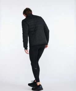 2XU - Ignition Insulation Jacket - Men's - Black/Abstract Monogram -comfyballs-shop MR6924a BLK AMO 08 67628.1666697010