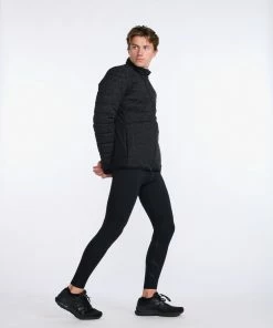 2XU - Ignition Insulation Jacket - Men's - Black/Abstract Monogram -comfyballs-shop MR6924a BLK AMO 15 20991.1666697010