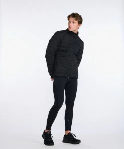 2XU - Ignition Insulation Jacket - Men's - Black/Abstract Monogram -comfyballs-shop MR6924a BLK AMO 22 44581.1666697010