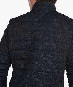 2XU - Ignition Insulation Jacket - Men's - Black/Abstract Monogram -comfyballs-shop MR6924a BLK AMO 30 1 36322.1666697010