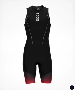 HUUB - Race Swimskin - Men's - Black/Red - 2023