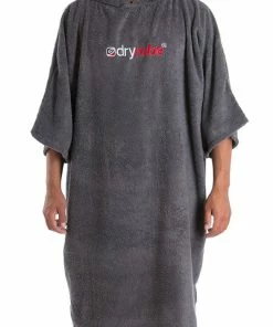 Dryrobe - Towel - Large -comfyballs-shop TOWEL L GREY FRONT 133 1200x1200 14629.1674730959