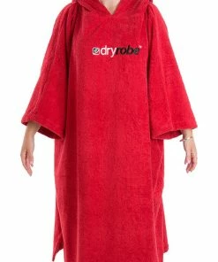 Dryrobe - Towel - Large -comfyballs-shop TOWEL L RED FRONT 250 1200x1200 14599.1674730959