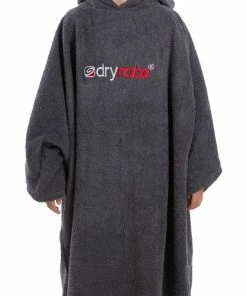 Dryrobe - Towel - Kids 10-14 -comfyballs-shop TOWEL M GREY FRONT 366 1200x1200 26571.1657614011
