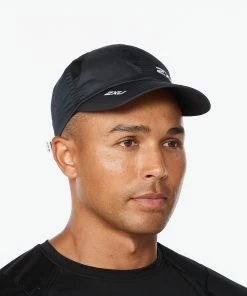 2XU - Unisex Run Cap - Midnight/White -comfyballs-shop UQ5685f MDN WHT 04 73195.1626957135