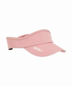 2XU - Run Visor (Unisex) - 2023 -comfyballs-shop UQ5686f BLM WHT 01 squashed 24899.1658222040