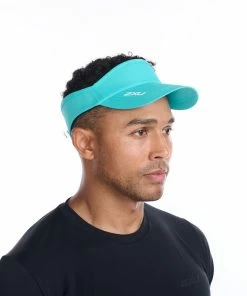 2XU - Run Visor - Unisex - Porcelain/White -comfyballs-shop UQ5686f PRC WHT M 02 43140.1652689659