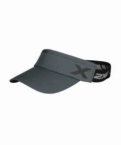 2XU - Performance Visor - Unisex -comfyballs-shop UQ6165f TRB BLK squashed 19717.1619528776