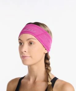 2XU - Ignition Headband - Unisex - Festival/Mulberry Reflective