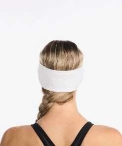 2XU - Ignition Headband - Unisex - White/Silver Reflective -comfyballs-shop UQ6549f WHT SRF 03 63942.1652689679