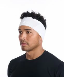 2XU - Ignition Headband - Unisex - White/Silver Reflective