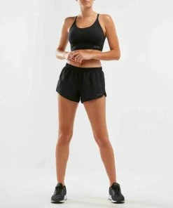 2XU - Active Low Impact Crop - Women's -comfyballs-shop WR6115a BLK SIL 02 squashed 98351.1662388191