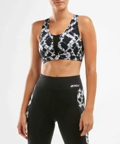 2XU - Perform Medium Impact Crop - Women's -comfyballs-shop WR6116a TEC SIL 00 squashed 66264.1672925821